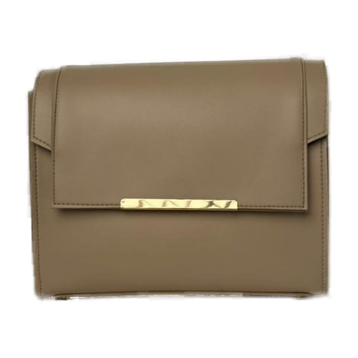 Slim Metallic-Trim Clutch