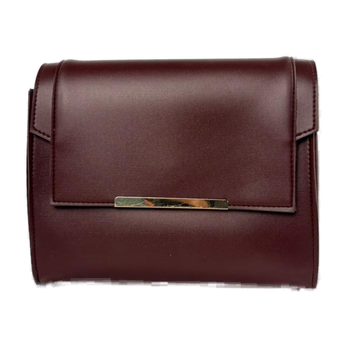 Slim Metallic-Trim Clutch
