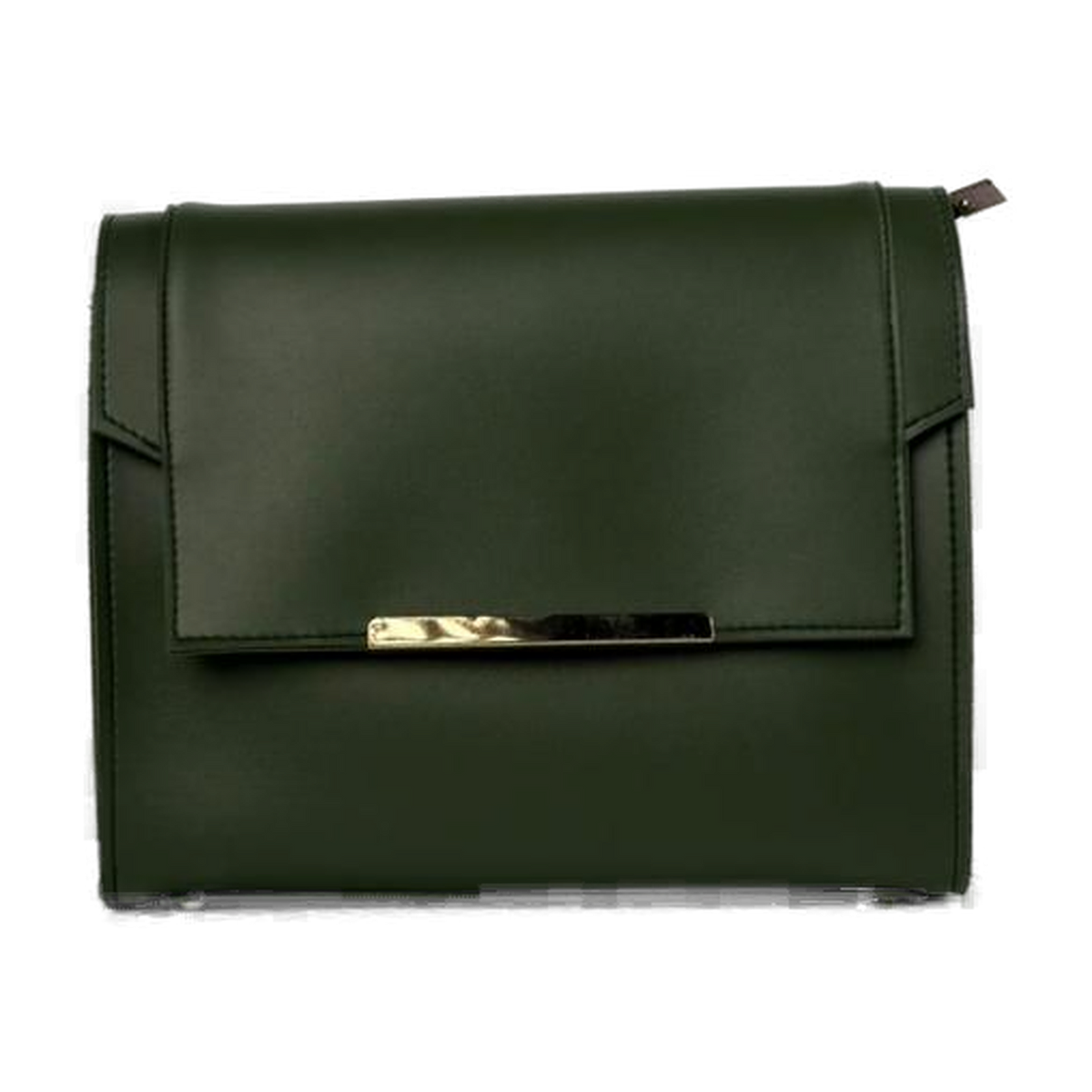 Slim Metallic-Trim Clutch