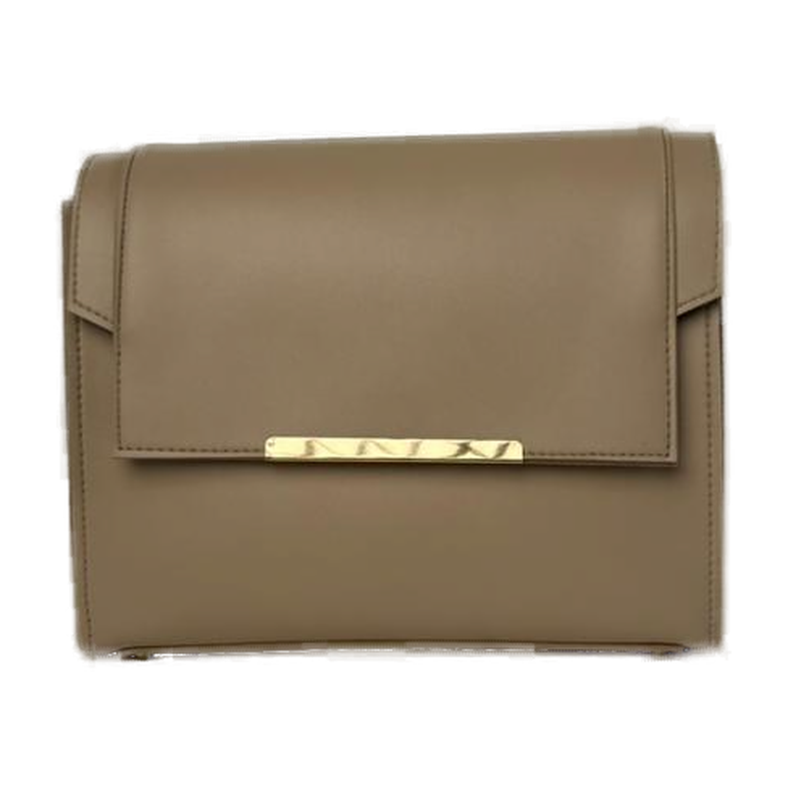 Slim Metallic-Trim Clutch